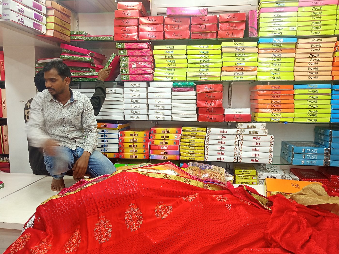 Bridal Silk Sarees and Lehengas Counter