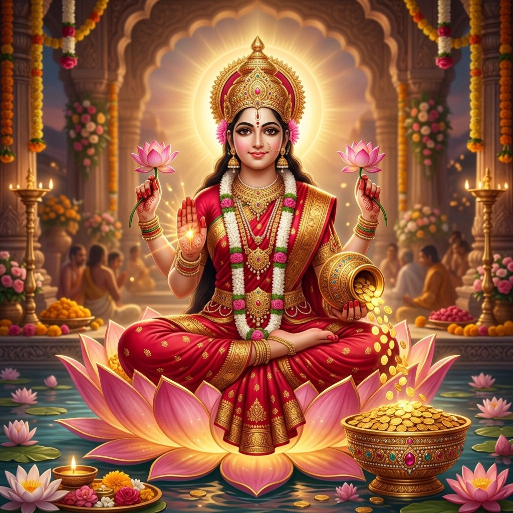 Maa Laxmi Divine Grace & Blessings at Shree Laxmi Cloth Store