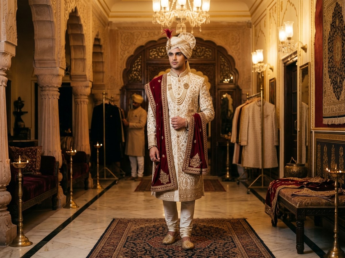 Men's Royal Sherwanis and Groom Couture