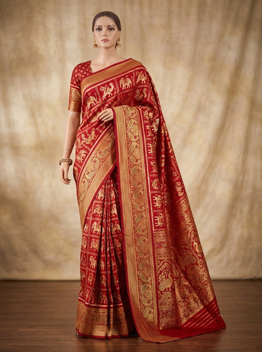 Sambalpuri Silk Handloom Sarees at Shree Laxmi
